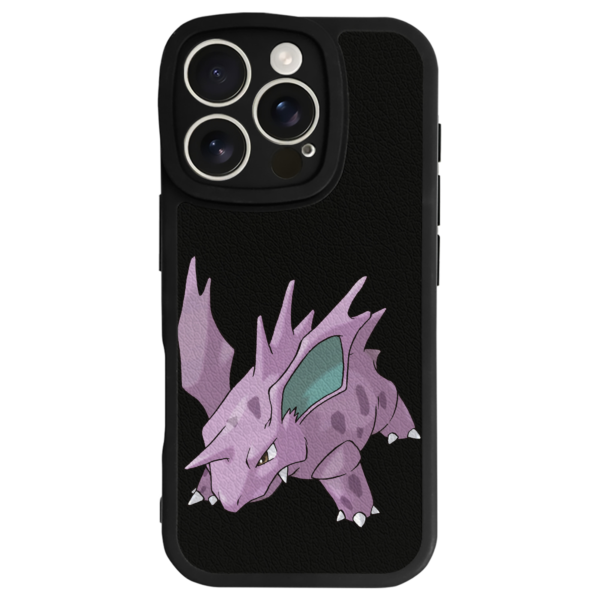 （画像用） ポケットモンスター Pokémon 【iPhone 16シリーズ対応】シリコンスマホケース（レザー調） 材質：シリコン